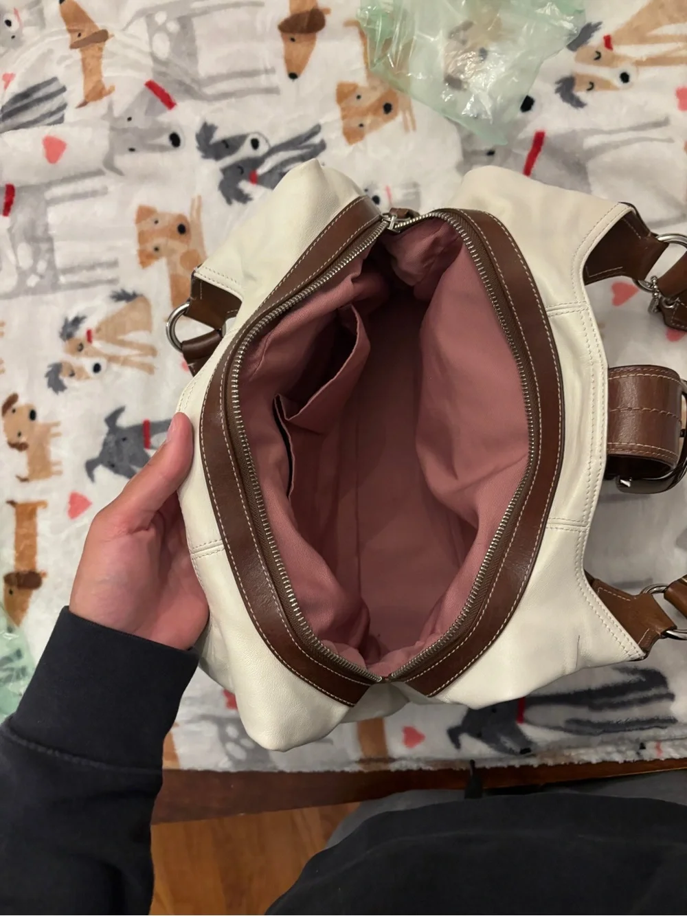 Vintage Coach Lynn hobo purse bag